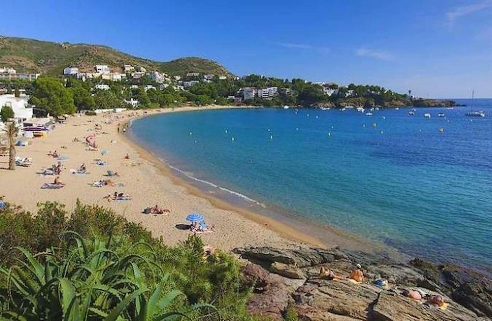 Apartamento En Roses A 2 Min De La Playa Con Vistas Al Mar Av-18 Girona Kültér fotó