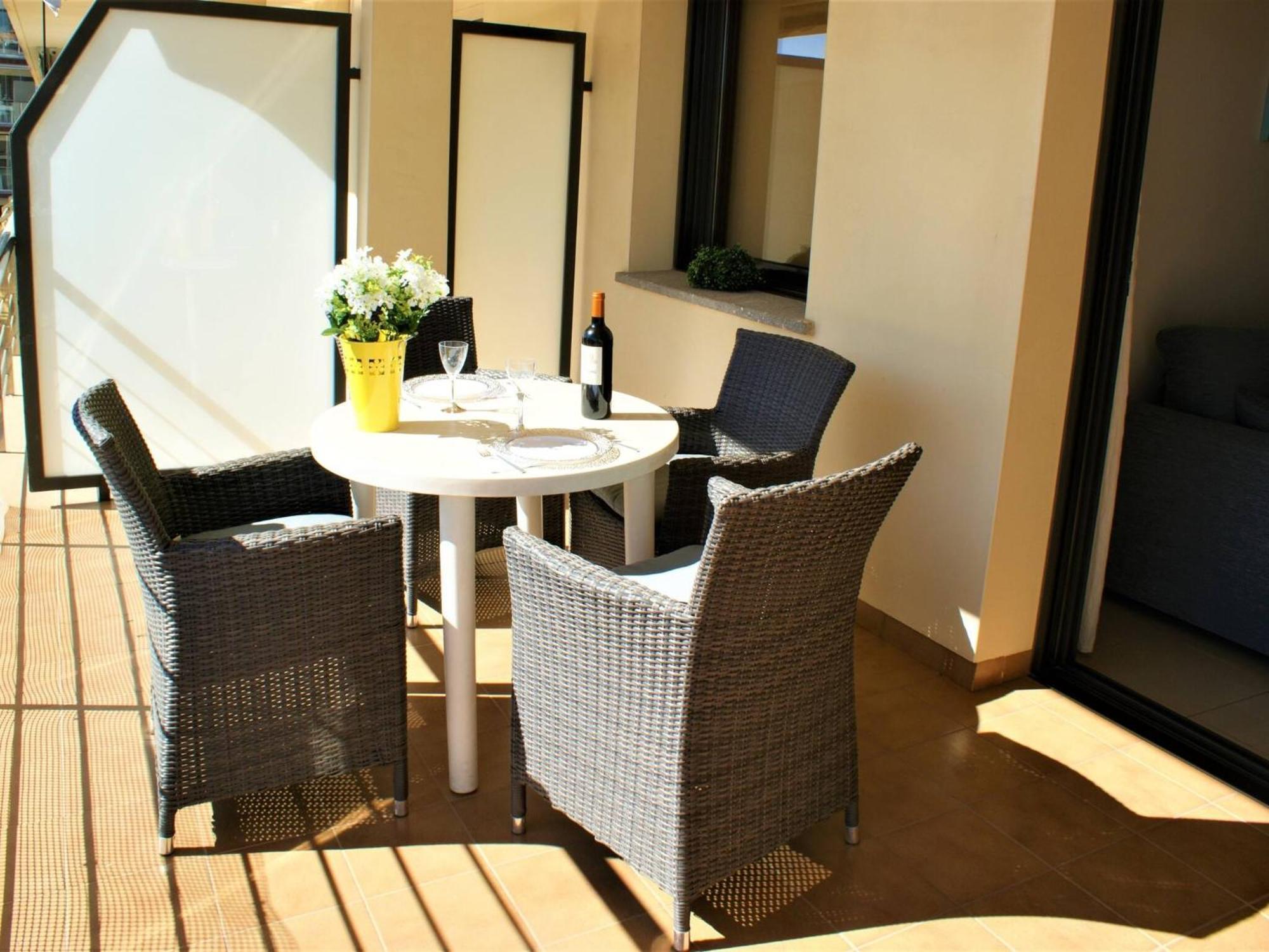 Apartamento En Roses A 2 Min De La Playa Con Vistas Al Mar Av-18 Girona Kültér fotó