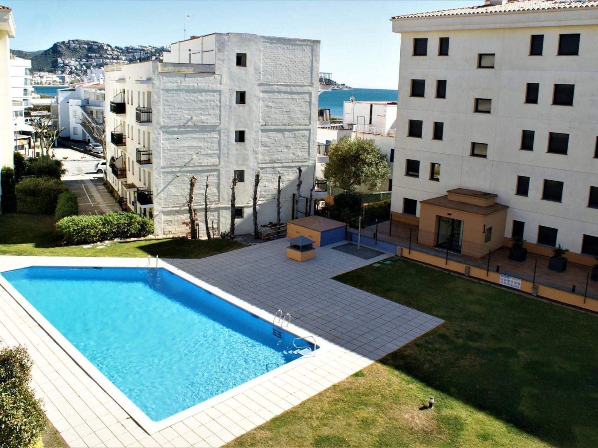 Apartamento En Roses A 2 Min De La Playa Con Vistas Al Mar Av-18 Girona Kültér fotó